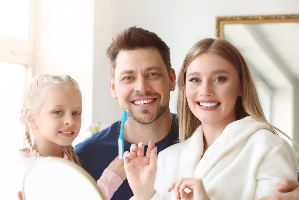 Family at a Dentist in New Orleans